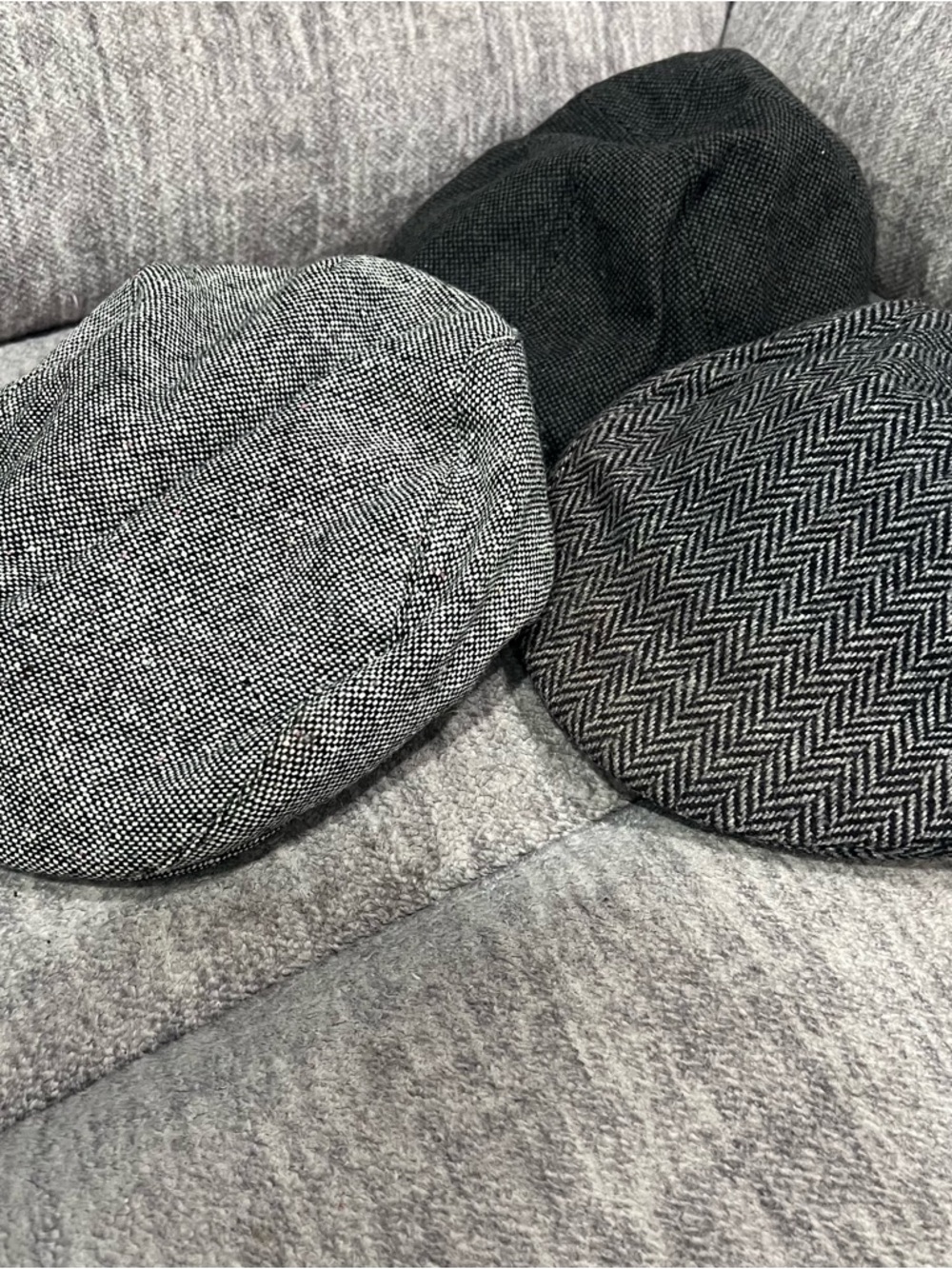 Lot of 3 Paperboy Flat Caps All Size XL Men’s